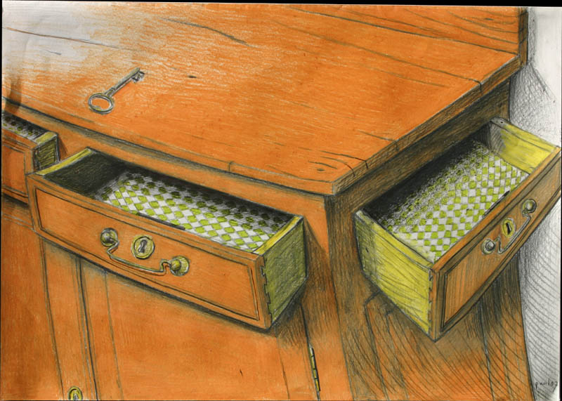 Two drawers, teasing logic