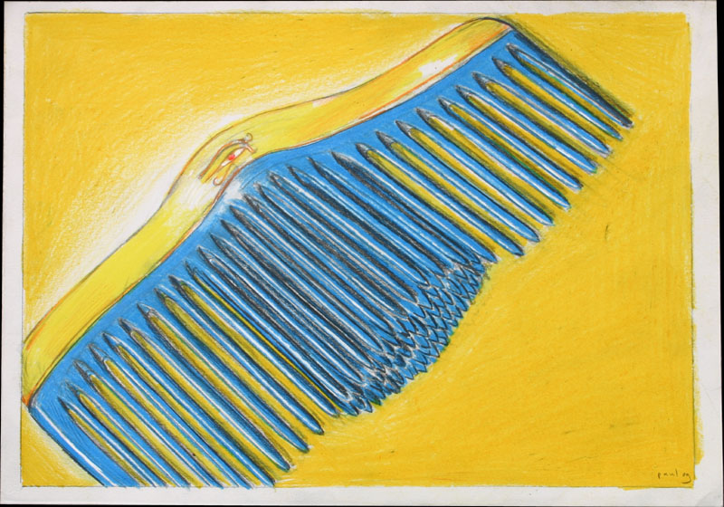 The Egyptian death comb
